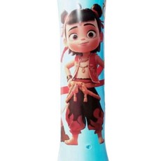 新款哪吒紅纓槍圖PVC加厚充氣鍛鍊不倒翁站立試拳擊男女玩具 G3XJ, 1個, 套餐一哪吒110拳擊一個