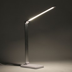 LED 스탠드 실버 취침등 데스크 독서