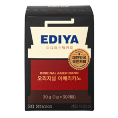 이디야 비니스트 오리지널 아메리카노 원두커피믹스, 1g, 1개입, 3개