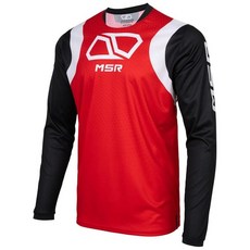 MSR Axxis Range 더트 바이크 모토크로스 저지 XL 오렌지 238415, M, 레드 범위