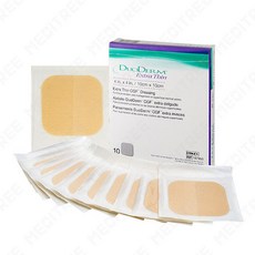 콘바텍 듀오덤 엑스트라씬 10x10cm 10매입+알콜솜100매, 1개, 10개입