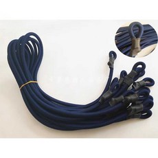 점핑 밴드 육각 트램펄린 로프 호환 탄성 고무 직경 컬러오색옵션 트램폴린고무줄 바운스, 원버튼 10MM 1 2m 블루, 1개