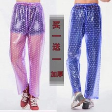 桃園出貨 防水雨褲 男女下半身 加厚防爆雨防水褲 騎行耐磨大雨褲, 綠色加厚雨褲買一送一【2條加,XL適合身高165-175, 1個