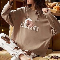 드마엘 캐릭터 프린팅 간팔 잠옷세트