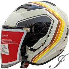 ASTONE DJS BM13 平暖灰卡其安全帽 內墨片 耳機槽 眼鏡溝槽, XL:59 - 60 cm, 平暖灰卡其