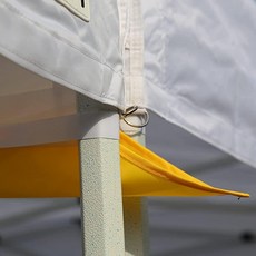 ABCCANOPY 캐노피 액세서리 10피트 레인 배수구/라이트 배수구 팝업 텐트-노란색