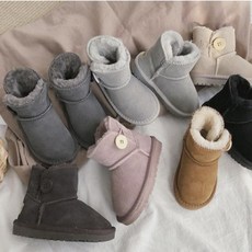 르밍띠끄 아동 단추 포인트 어그 부츠 여아 남아 어린이 겨울부츠 유아어그