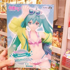 TAITO 初音未來 MIKU 原創 泳裝 夏服 Ver 公仔 - 台中玩具部落客 現貨, 1個