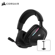 커세어 보이드 V2 RGB WIRELESS 게이밍 헤드셋, 블랙거치대세트, 단일품목