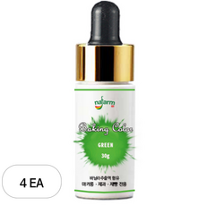 내팜 베이킹칼라 그린, 30g, 4개
