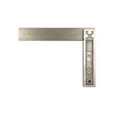 갑구사 직각자 각도자 알루미늄 200mm, 1개