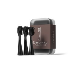 슬림 프로 i4 전동 칫솔과 호환되는 MIPOW 브러시 GO 교체 헤드 부드러운 칫솔모 울라-소프트 일상용 3팩 칫솔, 1개, CI900S-FS-YST