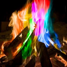 오로라 불꽃 오로라가루 매직파이어 레인보우 감성캠핑 15g 40g 대용량 40분 지속, 매직파이어 15g (1개)