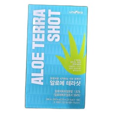 프리미엄 알로에 함유 건강식품 소화 촉진 도움 알로에 테라샷 280ml 1개