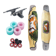 逆山長板 x 神秘狗?貓啦！Rolling 44" 長板, 逆山 x 神秘狗?貓啦！Rolling, 1套