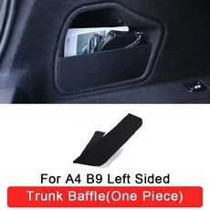 자동차 트렁크 사이드 스토리지 오거나이저 보드 아우디 A4 B8 용 플레이트 플랭크 액세서리, 03 A4 B9 -
