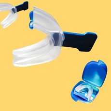 일랴 마우스피스 방지 수면 수면보조입마개 턱압흡수 실리콘가드