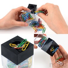 가나솔 투명 클립 디스펜서 클립케이스