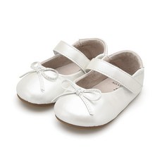 스키니슈즈 타이 메리제인 펄 화이트 아기신발 SNFTJ2K0WP