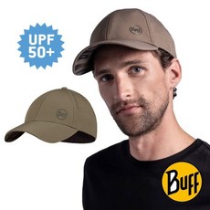 【西班牙 BUFF】暗褐沙色》高防曬透氣 棒球帽 UPF50 登山排汗帽 遮陽帽 網帽 卡車帽 BF122583, 1個