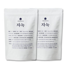 자늑 잠잘오는차 수면 숙면에좋은 카페인없는 차, 2개, 40개입, 80g