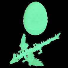 인쇄 드래곤 장식 데스크탑 동물 홈 오피스 공예 피규어 크리스마스 선물, 1개, 기본, 11. A14