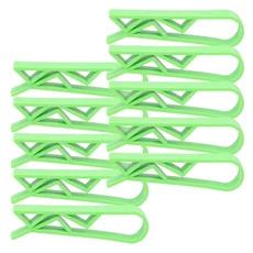4/10개입 쓰레기봉투 클립 플라스틱 홀더 주방 가정 사무실 캠핑 야외 도구용, 02 ljdjz-10Pcs-Green, 02 ljdjz-10Pcs-Green