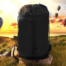 푸름살림 캠핑 침낭 압축 가방 백패킹 차박 수납팩 이불 포장팩 건조팩, 상세페이지 참조