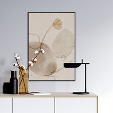 迴響 B003 實木框微噴掛畫 37x50 cm 台廠製作, 黑框出貨 I 要金或白色框 備註告知