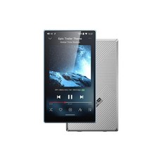 FiiO JM21 Hi-Fi無損音樂播放器 4.4mm/3.5mm 耳機輸出 Qualcomm 驍龍680 處理器 2.4GHz 高頻率, 天空藍, 1個