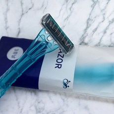 제이인터내셔널 일회용 3중날 면도기 300세트 호텔 모텔 사우나 여행 업소용, 1개, 300개입