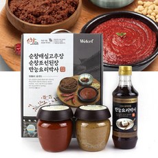 순창 고추장 된장 만능요리3종 선물세트 답례품(소비기한 2027년), 2세트, 500g