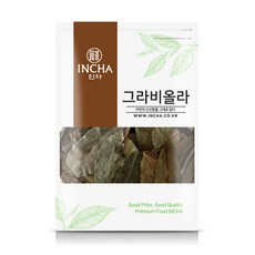 인차 그라비올라 건잎 차 그라비올라잎 그라비올라건잎, 1개