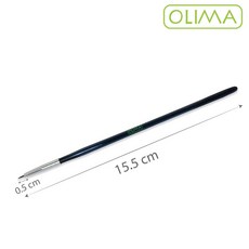 OLIMA 小尖頭點漆筆 搭配補漆時的最佳伴侶, 1個, 黑色2代, 黑色