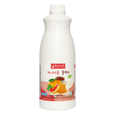 [엔칸토] 허니자몽블랙티베이스 1.8kg 과일청에이드 수제청 카페 신메뉴 음료베이스(1.8KG) 12956, 1개