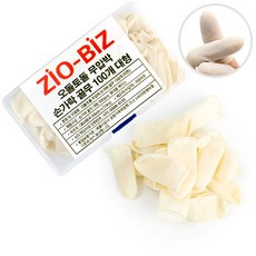 ZIO-BIZ 顆粒無壓迫指套 大型 100入, 單色, 1個