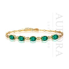 명품디자인 에메랄드 팔찌 ST-129-3