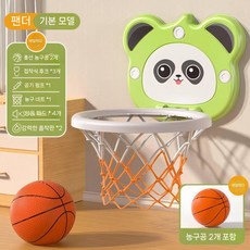 귀여운 농구 골대 슈팅 장난감 실내 가정용 공놀이 게임, 11 라지 그린 베어 (농구공2+펌프)