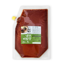 춘풍접객 냉면 비빔장 2kg 대용량 식당용 업소용 비빔 양념장 막국수 쫄면 소스 냉면장, 1개