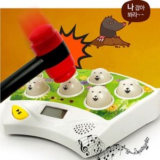티케이마켓 유아 두더지때리기 장난감 놀이장난감, 1개