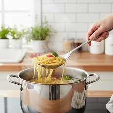 퓨어미즈키 올스텐304 스키머 타공 국자 건지기, 1개