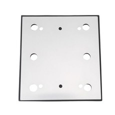 Micro Traders 교체용 샌딩 머신 폴리싱 디스크 패드 113x103mm Makita 158324-9-SPD17 BO4556과 호환, Micro Traders 교체용 샌딩 머신 폴리싱 디스