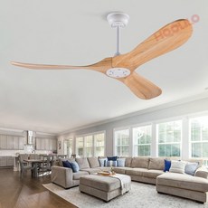 LED 조명 및 리모컨 DC 모터 포함 목재 천장 선풍기 6 단 속도 인치, 70inch about 177cm, DC Motor 100V 240V, H