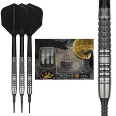 Target Japan(타깃 재팬) Black Marque Lumiere 3.0 90% 텅스텐 K‑Flex 소프트 칩 다트 세트 18.5G | Black Pixel Tips 2B