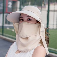 잔솔 여성썬캡 자외선 차단 창모자 썬햇 햇빛 농사 일 got+771kw