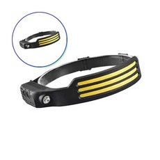 쌍문상회 지금 필요한 작업헤드랜턴 충전식 낚시헤드랜턴 낚시 1200루멘 등산헤드랜턴 3줄COB MO3183 31872EA, 본상품