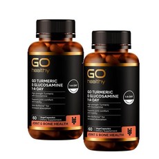 고헬씨 터메릭 글루코사민 GO Healthy Turmeric Glucosamine, 60정, 2개