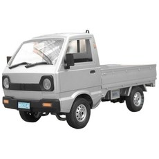 宗剛遙控模型車 頑皮龍 D12 1:10 仿真遙控飄移發財貨車 (中置後驅), 銀色, 1個