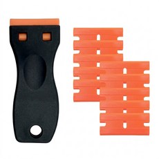 홈베리카 칼날 교체형 스티커 제거기 인덕션 스크래퍼, 1세트