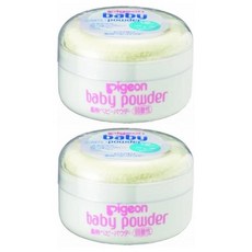 Pigeon 피존 Medicated 베이비 파우더, 2개